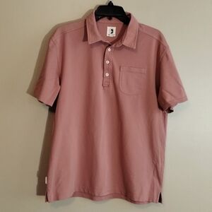 Men's Duck Head Cotton-Blend Casual Polo Shirt, Large, Pre-Owned